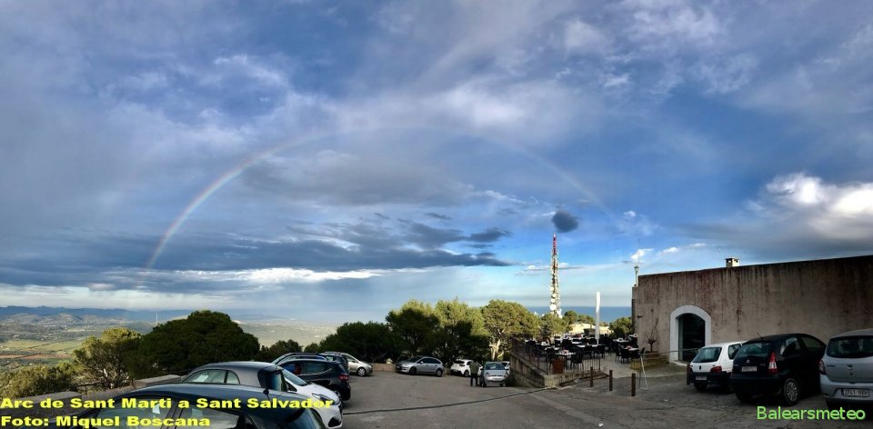 Arc de Sant Marti des de Sant Salvador - Felanitx