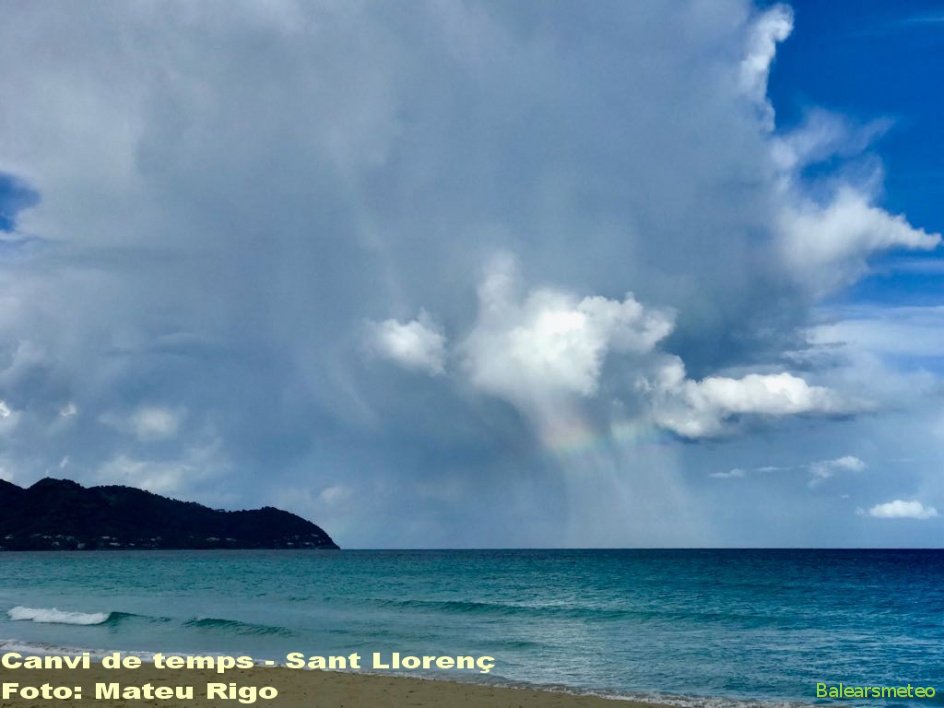 Canvi de temps - Sant Llorenç - Abril