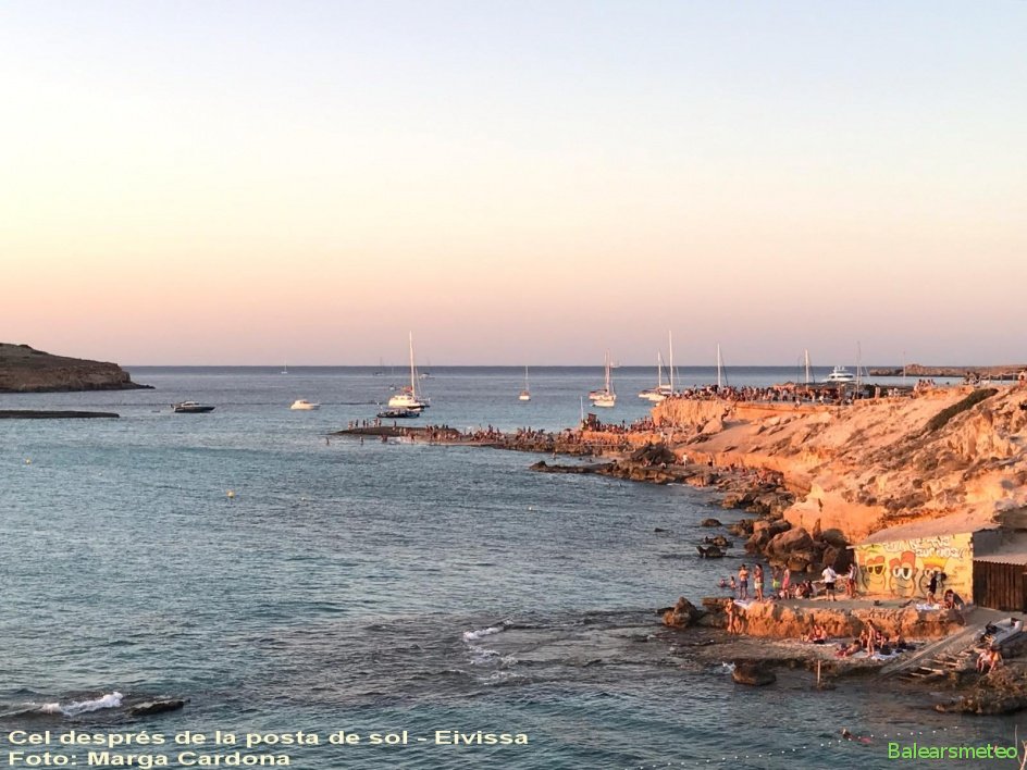 Cel despres de la posta de sol - Eivissa