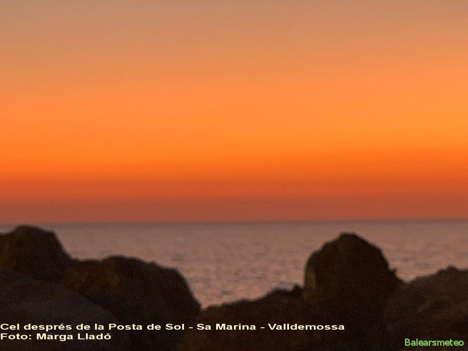 Cel despres de la posta de sol - Port de Valldemossa