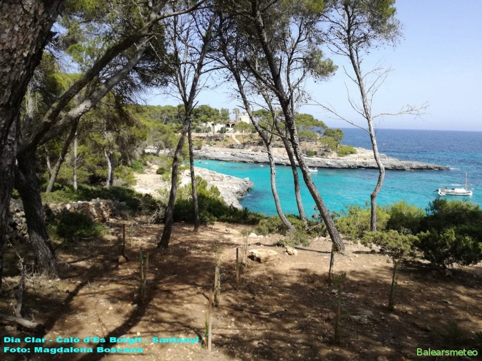 Dia clar - Caló d'Es Borgit - Santanyi