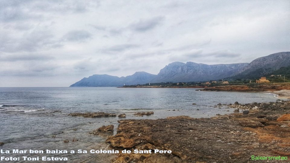 La Mar baixa a Sa Colonia de Sant Pere- 20 Maig