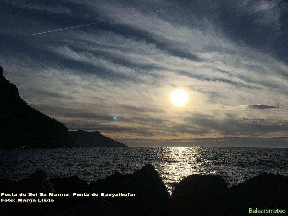 Posta de Sol - Punta de Banyalbufar - 23 abril
